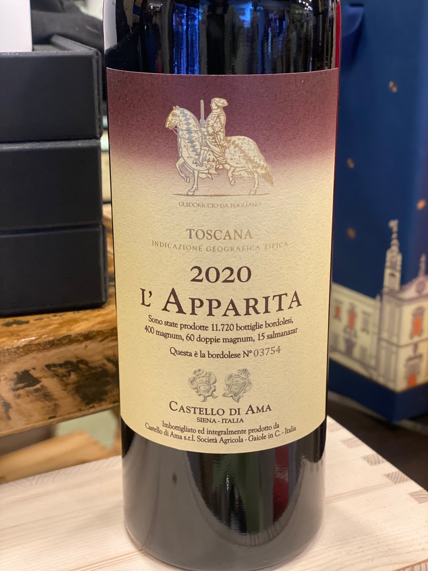 Vino L’APPARITA CASTELLO DI AMA 2020 Toscana IGT