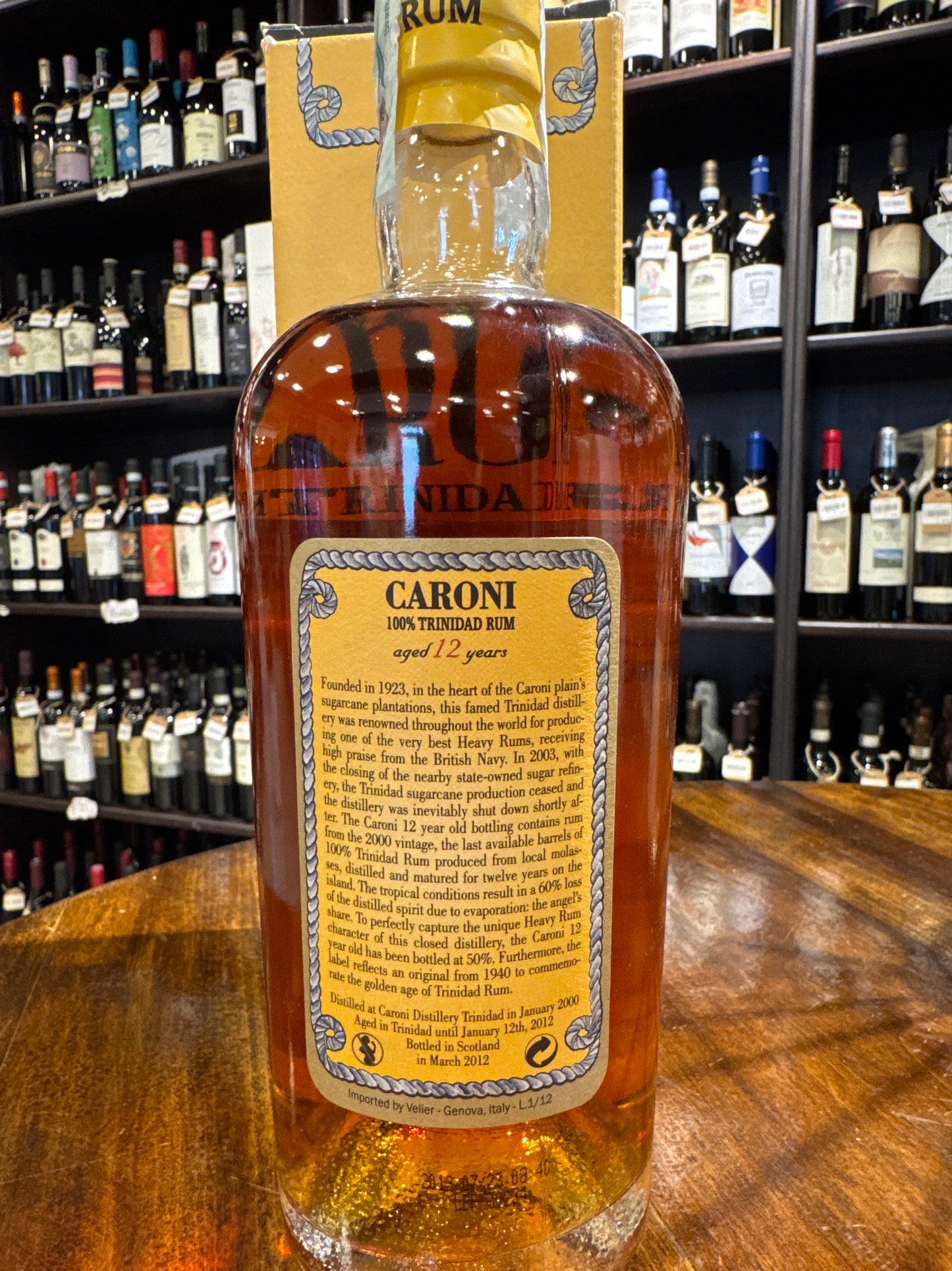 Liq. RUM CARONI 100% TRINIDAD aged 12 years