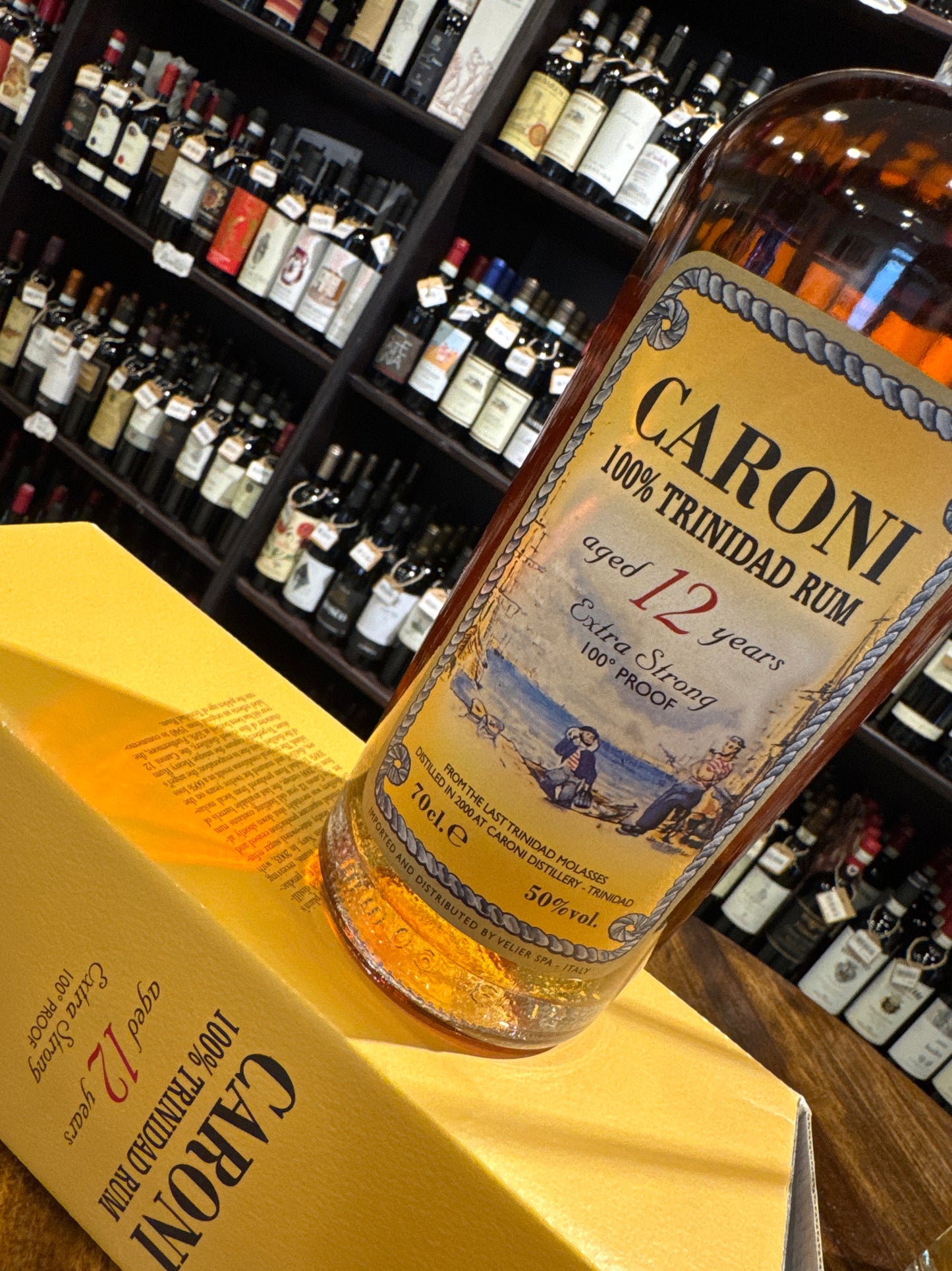 Liq. RUM CARONI 100% TRINIDAD aged 12 years