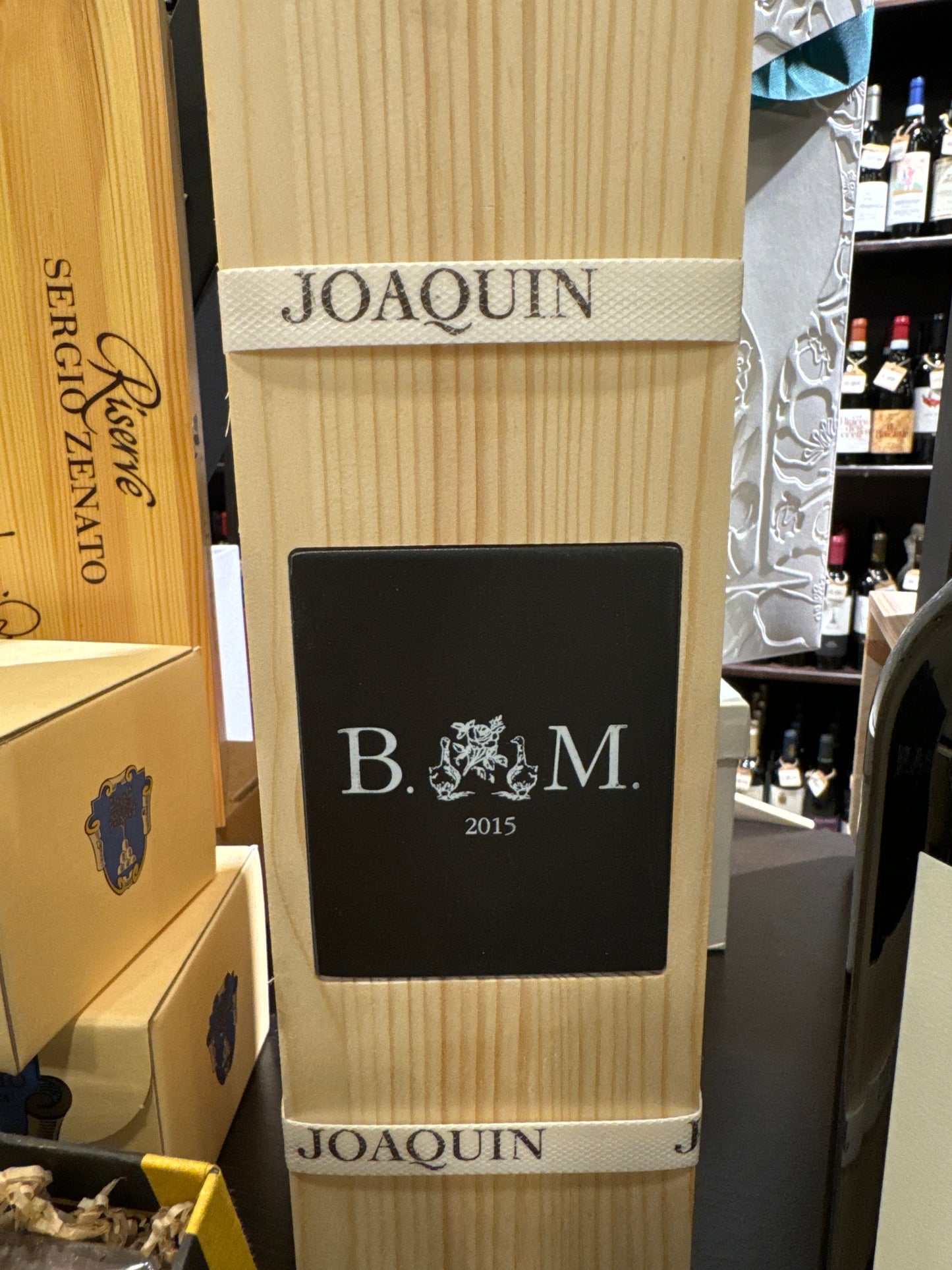 VINO JOAQUIN TAURASI RISERVA C.D.B.M 2015 CL 75