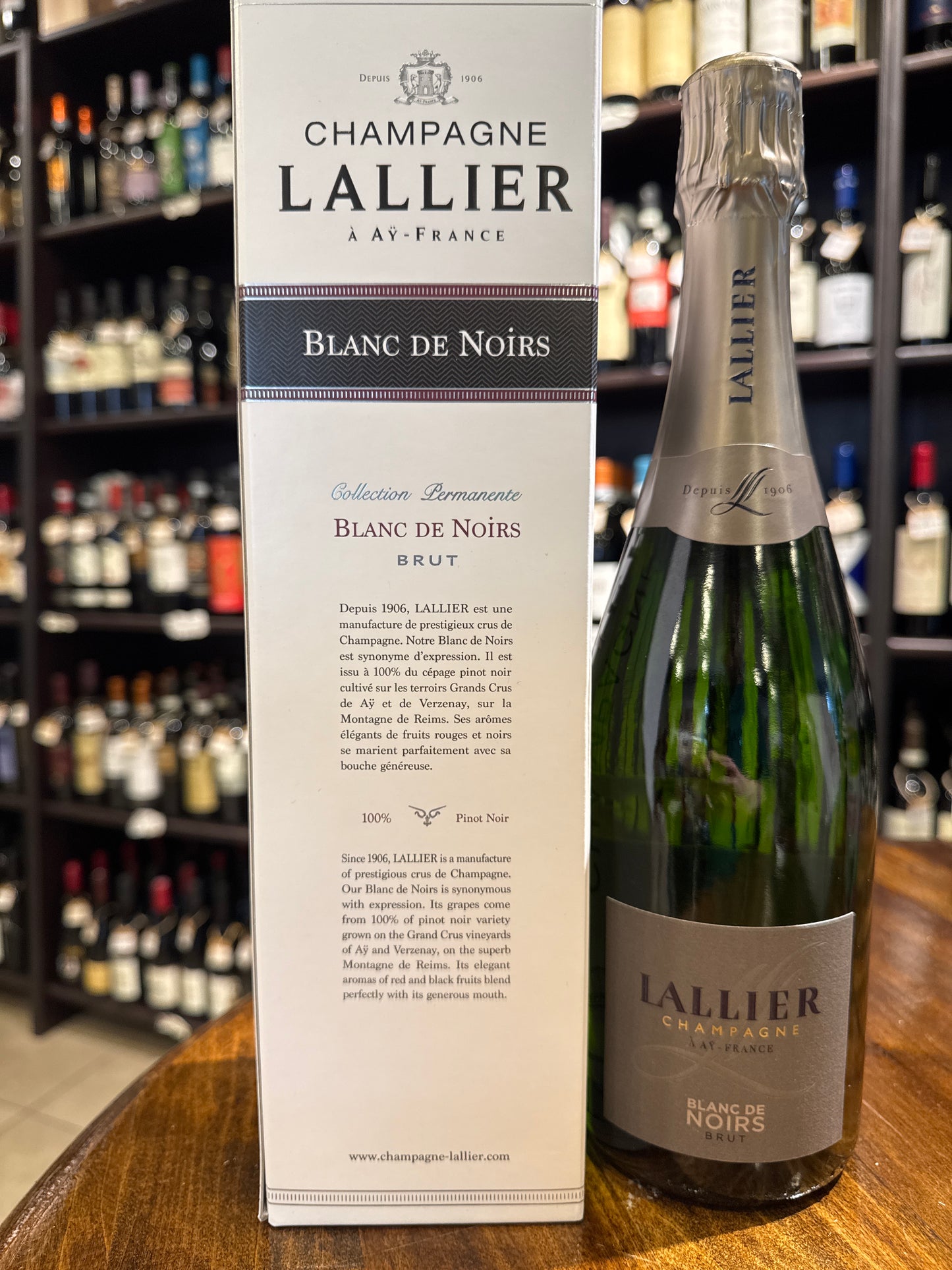 Champagne LALLIER BLANC DE NOIRS BRUT