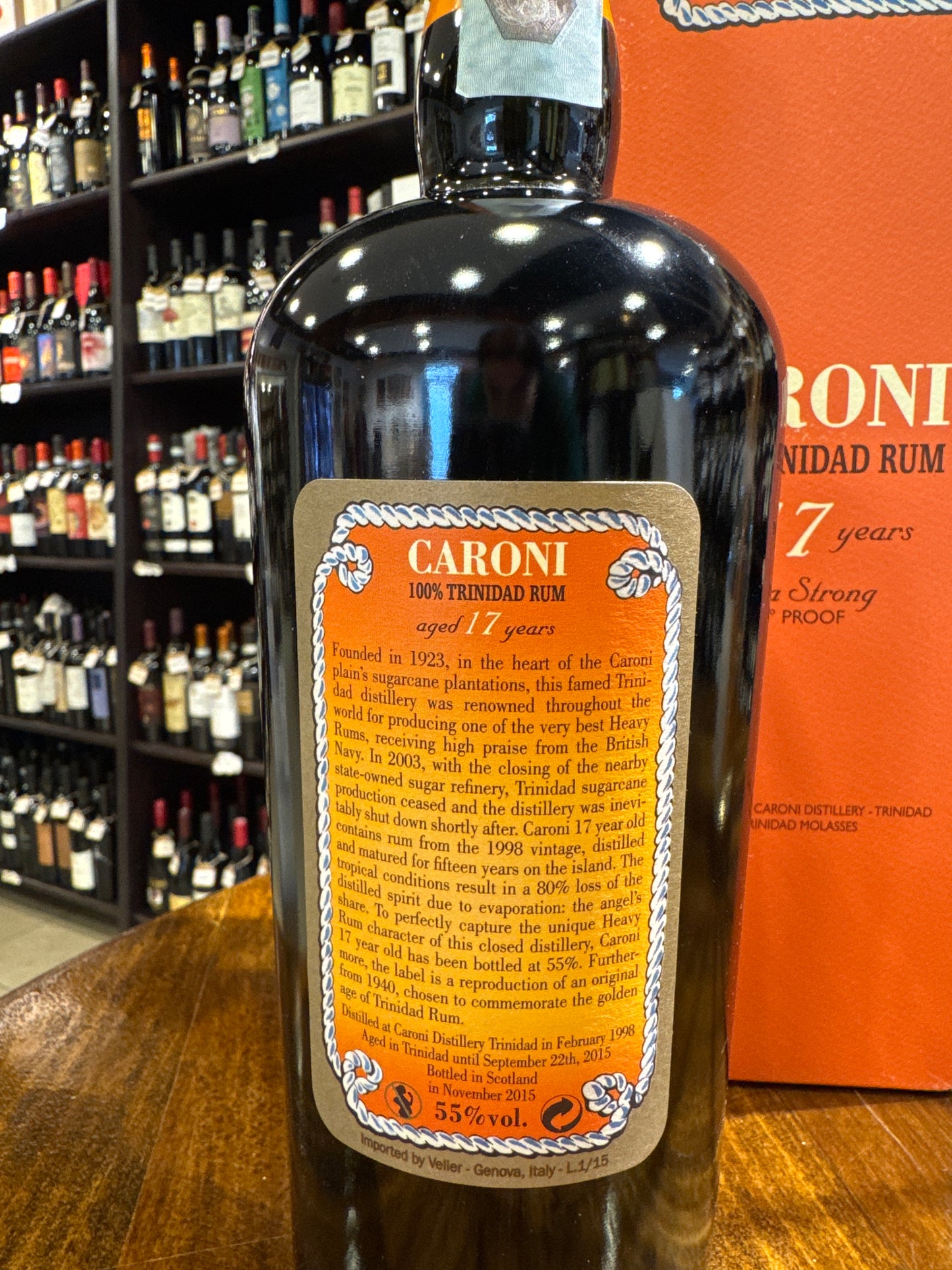 Liq. RUM CARONI 100% TRINIDAD aged 17 years