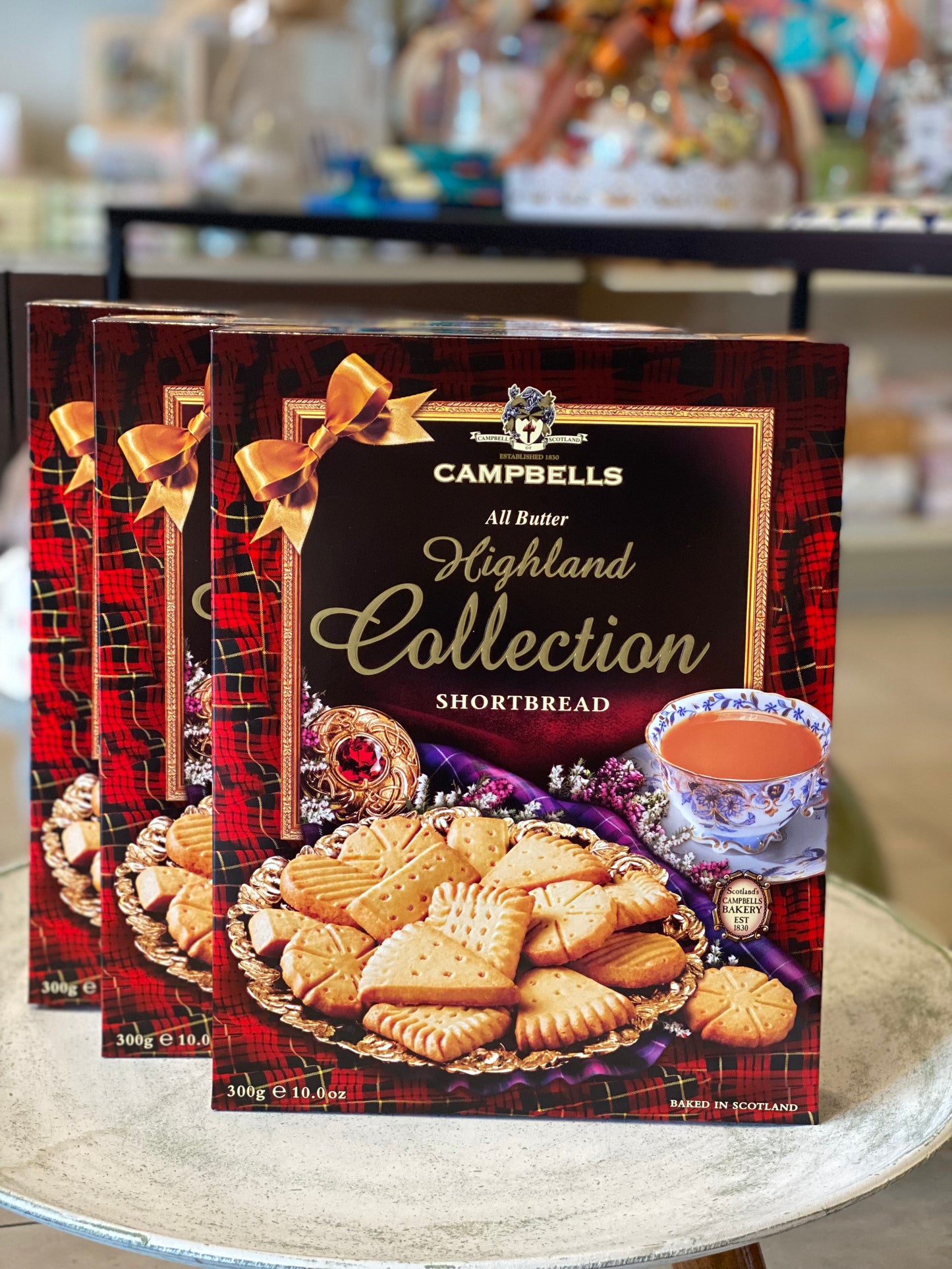 Scatola biscotti scozzesi “Campbells” 300 grammi