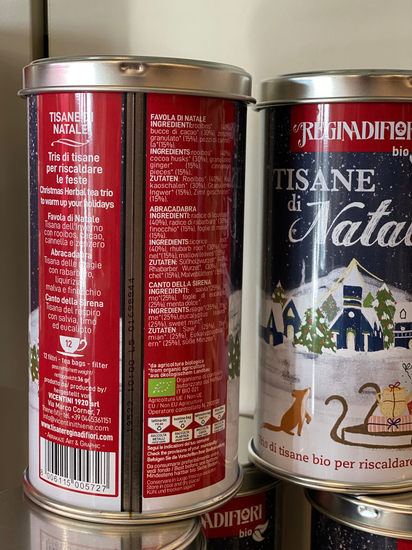 Tisane Regina di Fiori • Latta Tisane di Natale