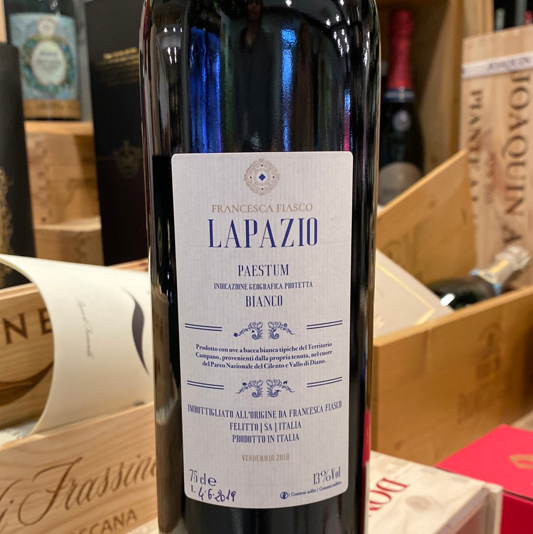 VINO FRANCESCA FIASCO LAPAZIO IGT PAESTUM BIANCO CL 75