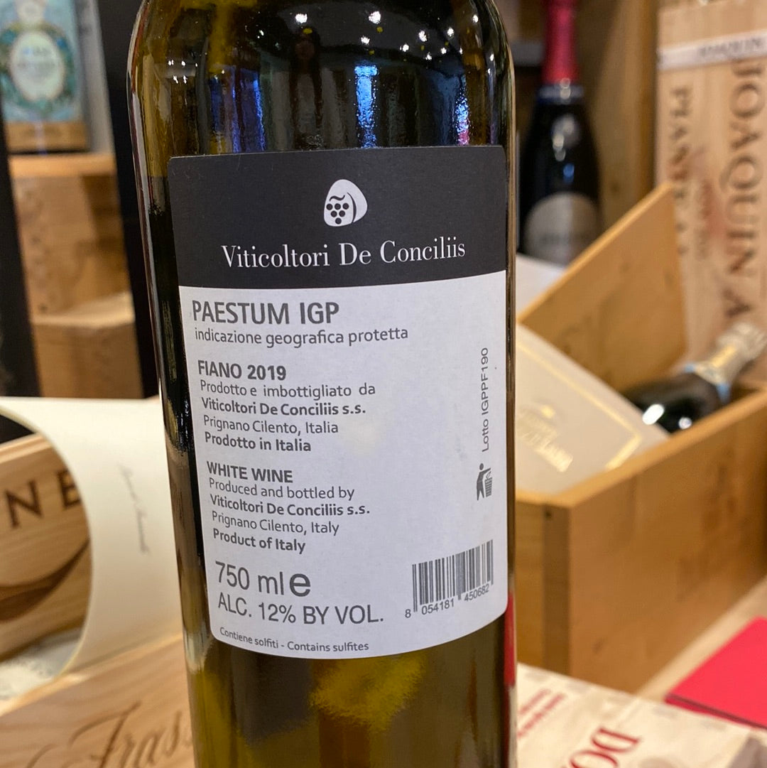 VINO DE CONCILIS BACIOILCIELO FIANO CL75