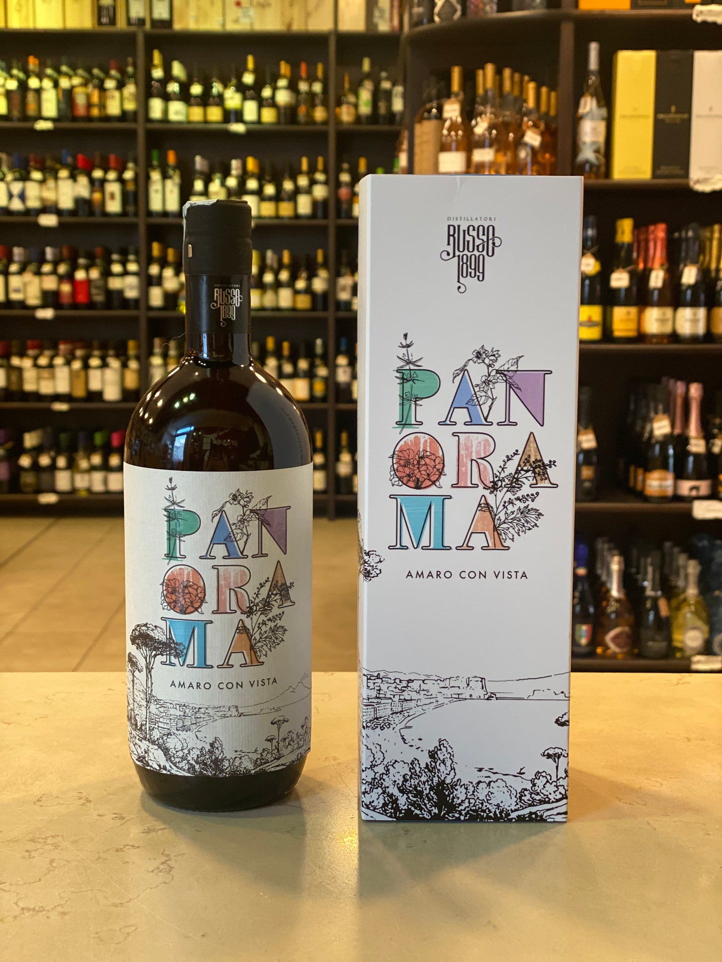 LIQ. AMARO PANORAMA Distillatori RUSSO CL 70