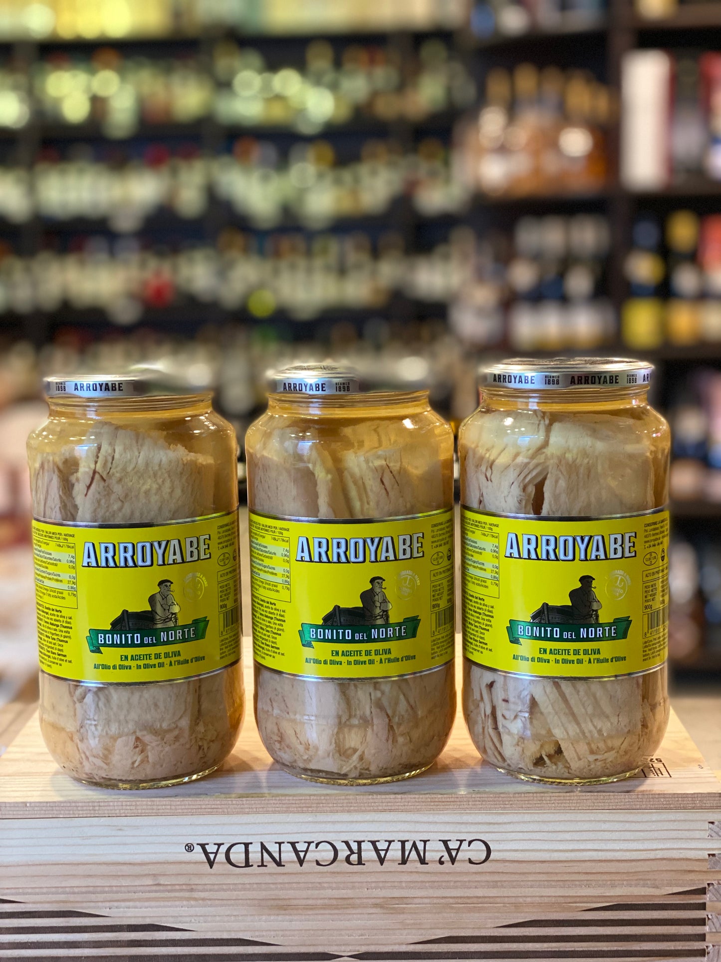 Tonno “ARROYABE” Bonito del Norte in olio di oliva 900g