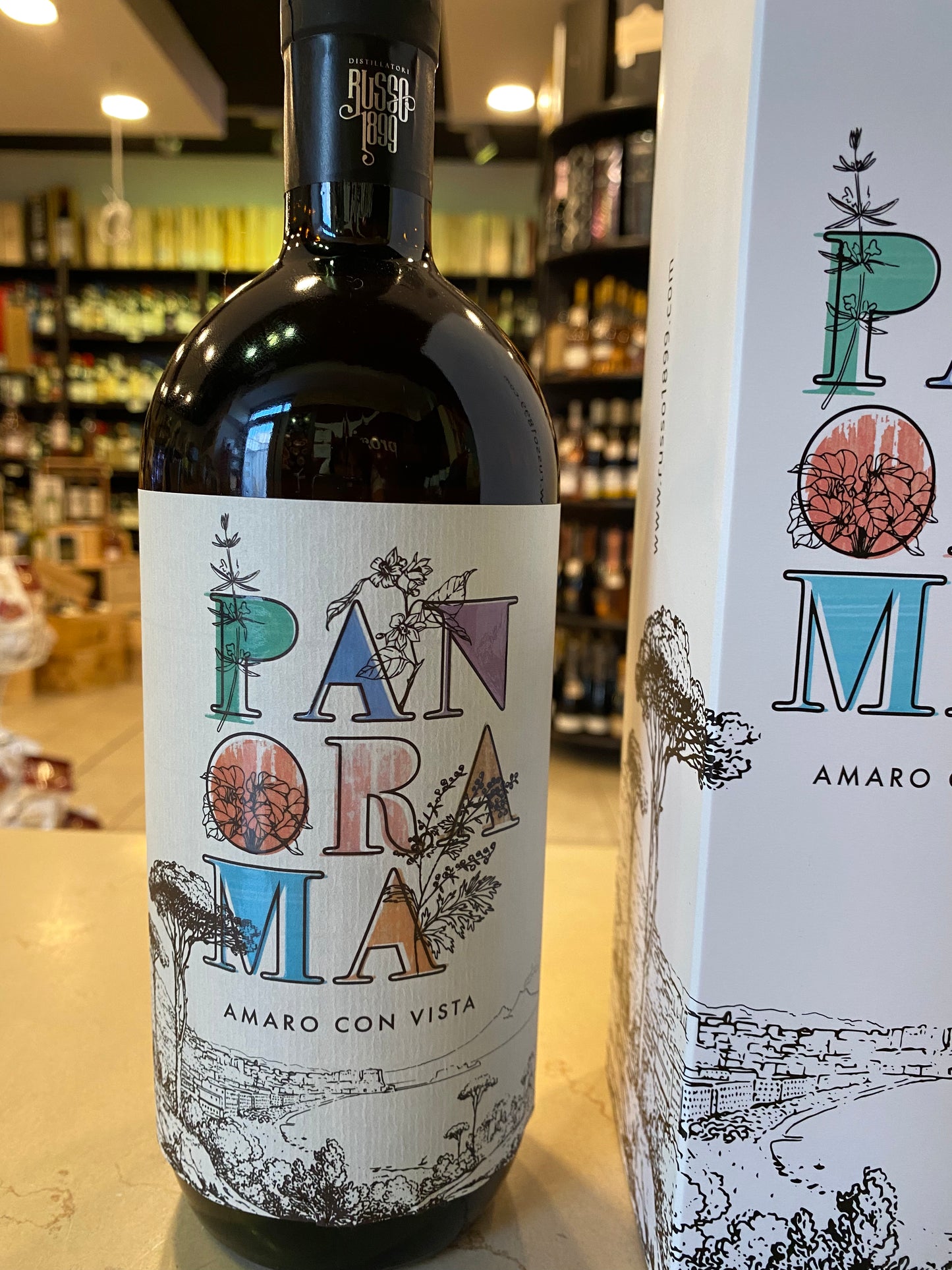 LIQ. AMARO PANORAMA Distillatori RUSSO CL 70