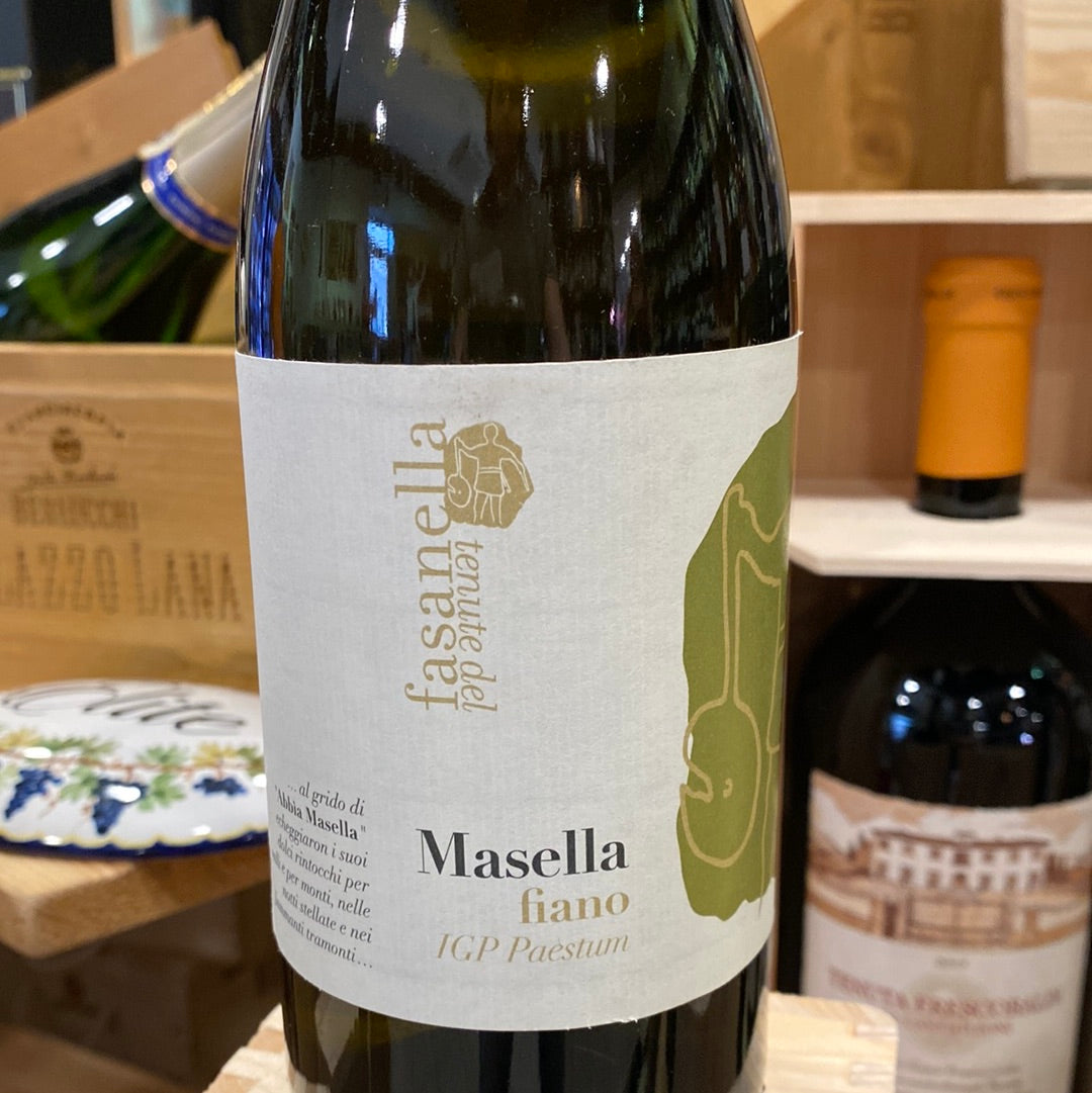 VINO FASANELLA MASELLA FIANO PAESTUM IGP CL 75