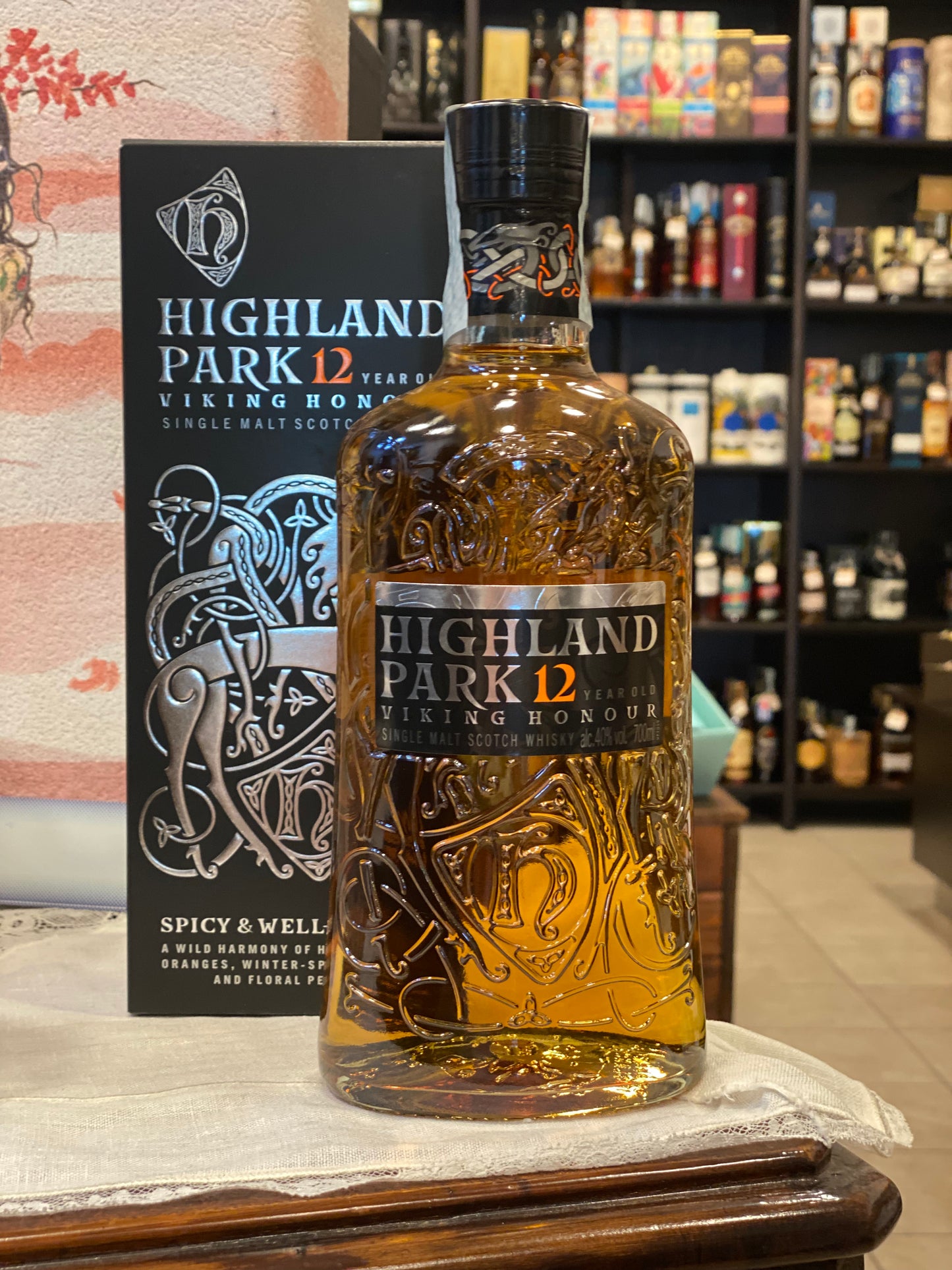 LIQ. WHISKY HIGHLAND PARK 12 YO CL 70