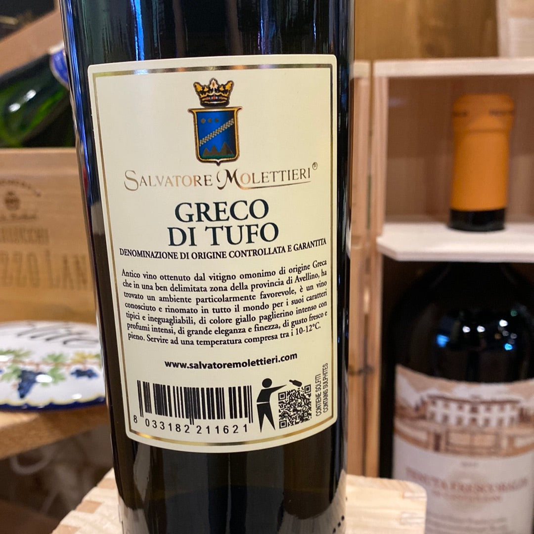 VINO GRECO DI TUFO DOCG SALVATORE MOLETTIERI CL75