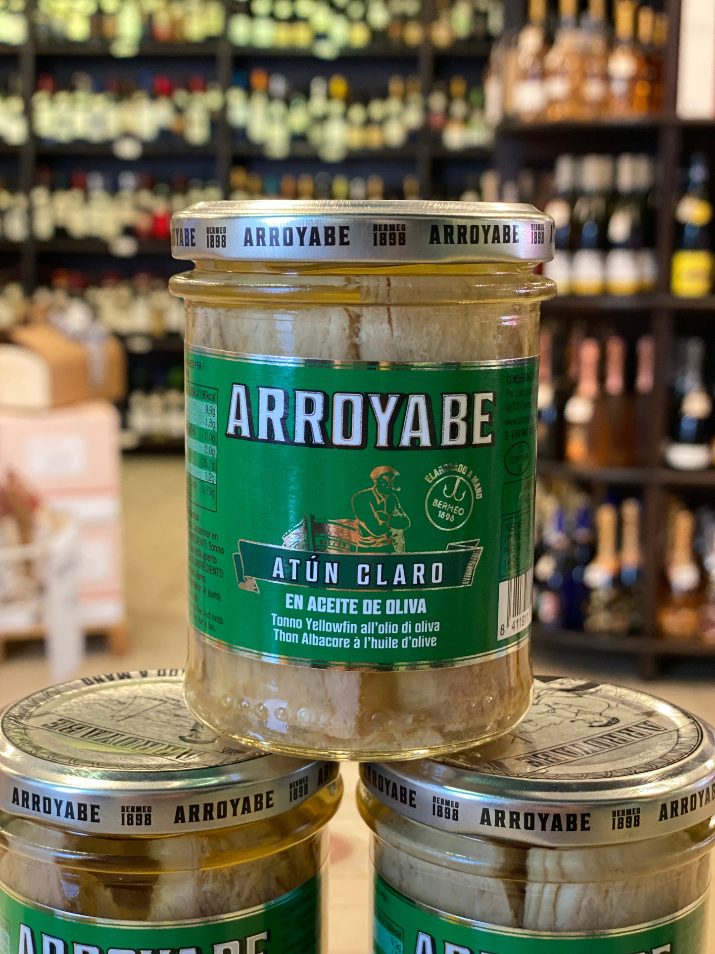 Tonno “ARROYABE” Atun Claro in olio di oliva 185g