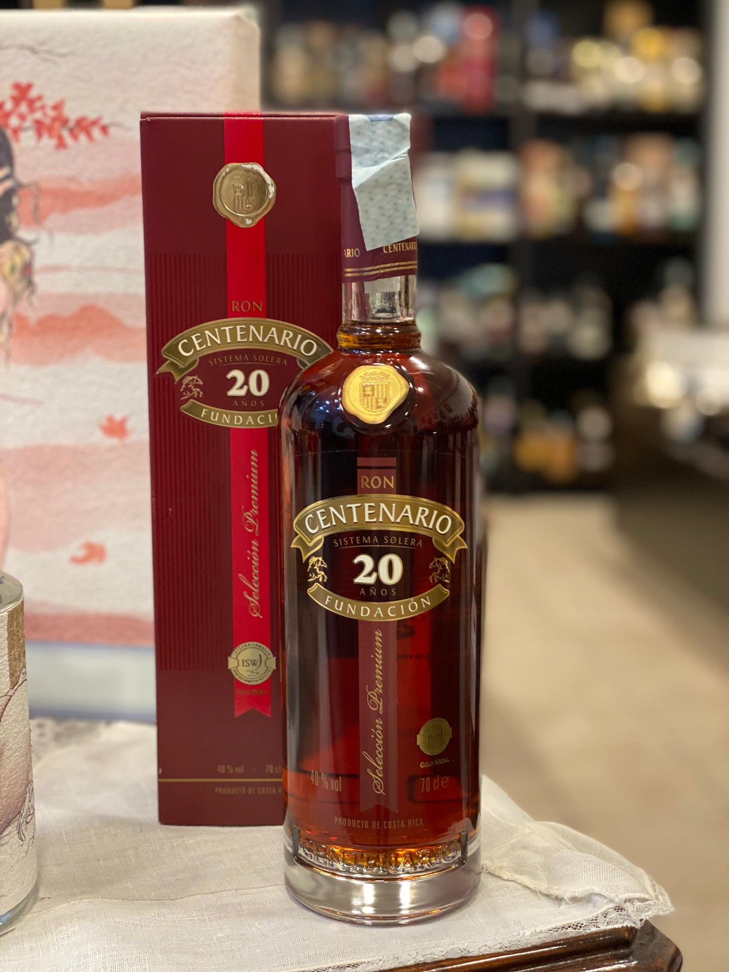 LIQ. RHUM CENTENARIO 20 ANOS
