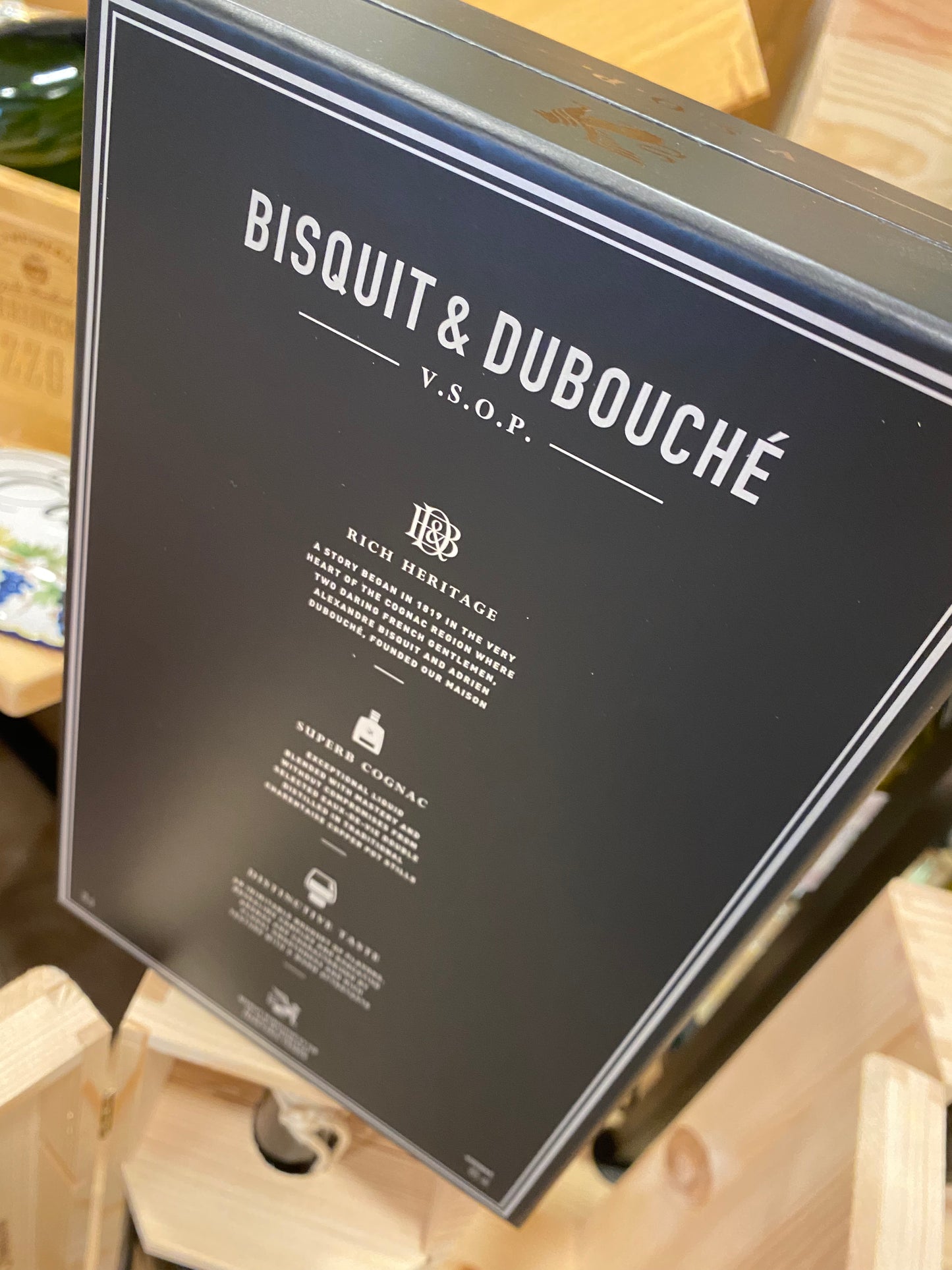 LIQ. COGNAC BISQUIT & DUBOUCHÉ