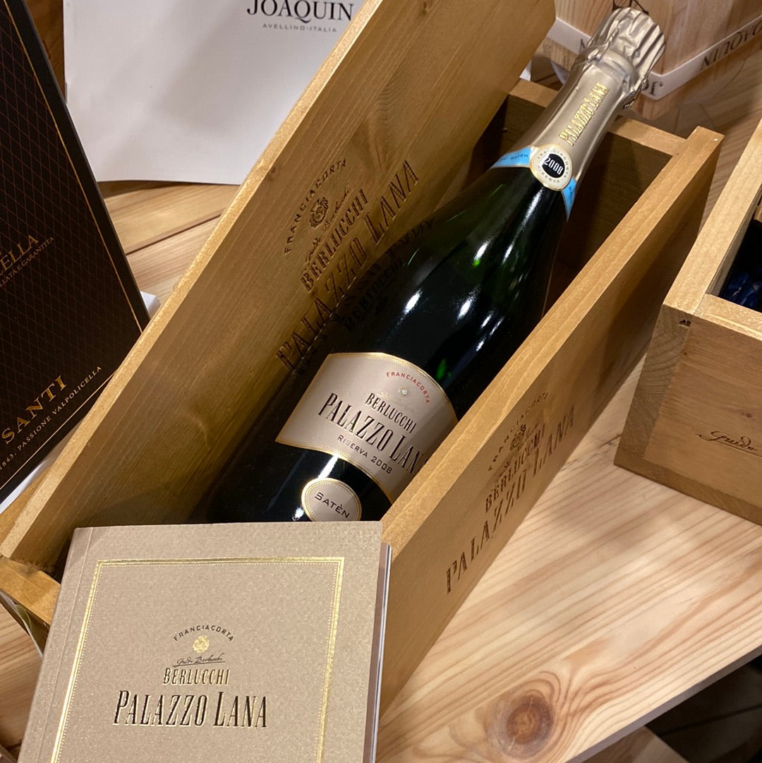 SPUM. BERLUCCHI FRANCIACORTA PALAZZO LANA SATEN CL 75
