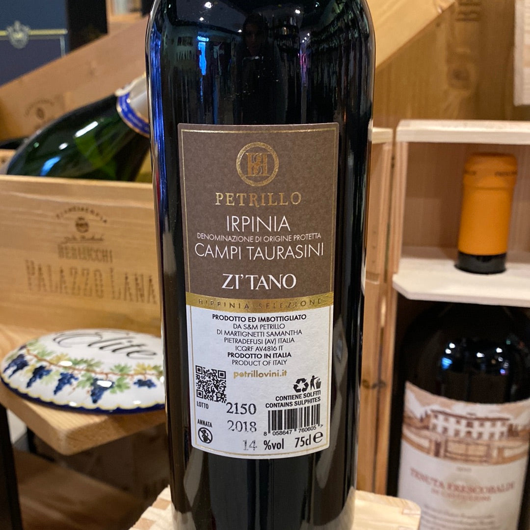 ZìTANO Irpinia Campi Taurasini DOP PETRILLO