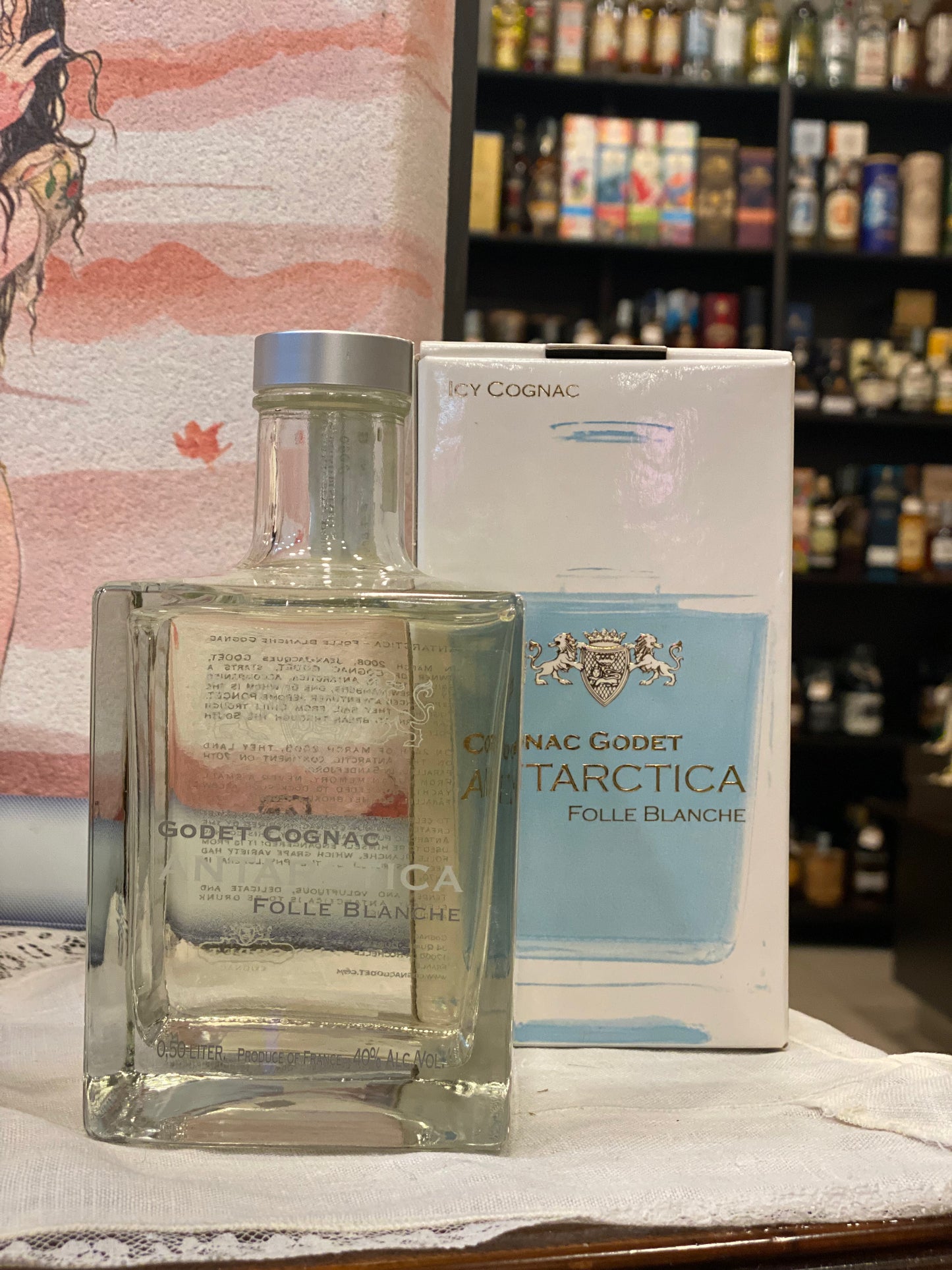 LIQ. COGNAC GODET ANTARCTICA FOLLE BLANCHE