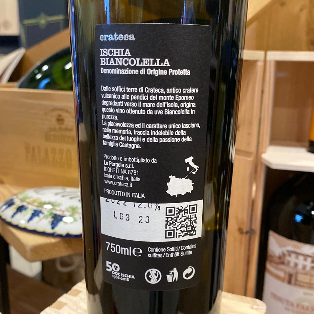 VINO LE PERGOLE CRATECA ISCHIA BIANCOLELLA CL75