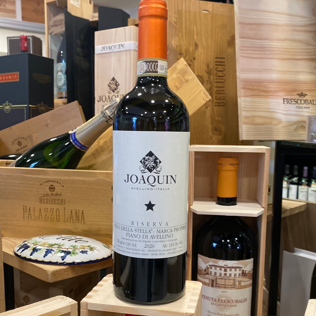VINO JOAQUIN FIANO AVELLINO DELLA STELLA CL 75 2020