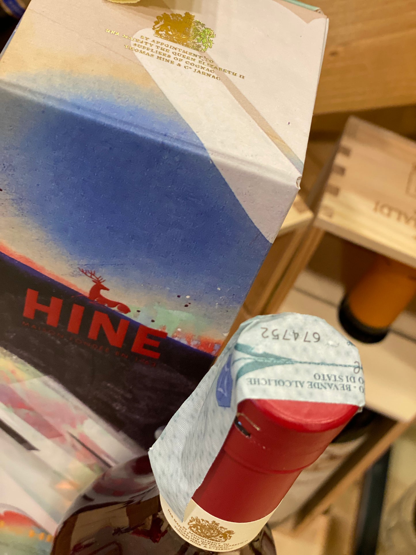 LIQ. COGNAC H by HINE VSOP CL 75