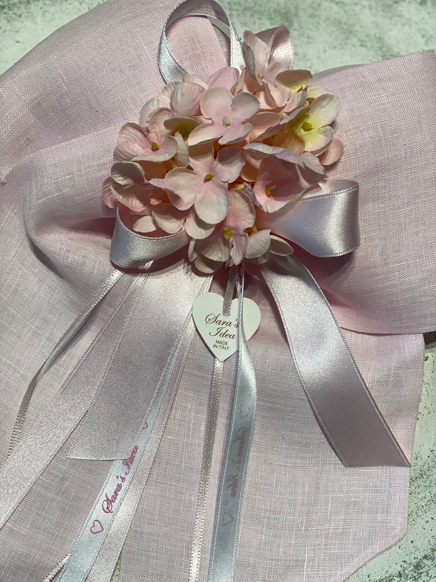 Sara’s Idea fiocco Rosa Chiaro