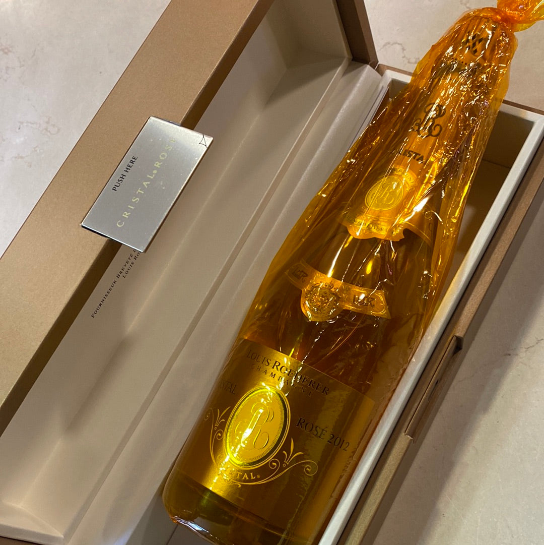 CHAMP. CRISTAL LOUIS ROEDERER BRUT MILLESIME ROSE AST. CL 75