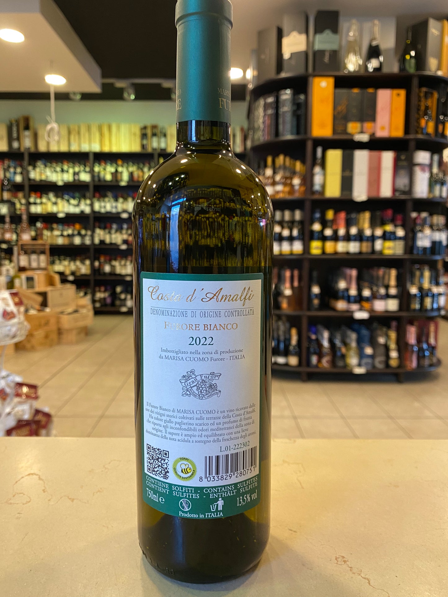 VINO MARISA CUOMO FURORE BIANCO CL 75