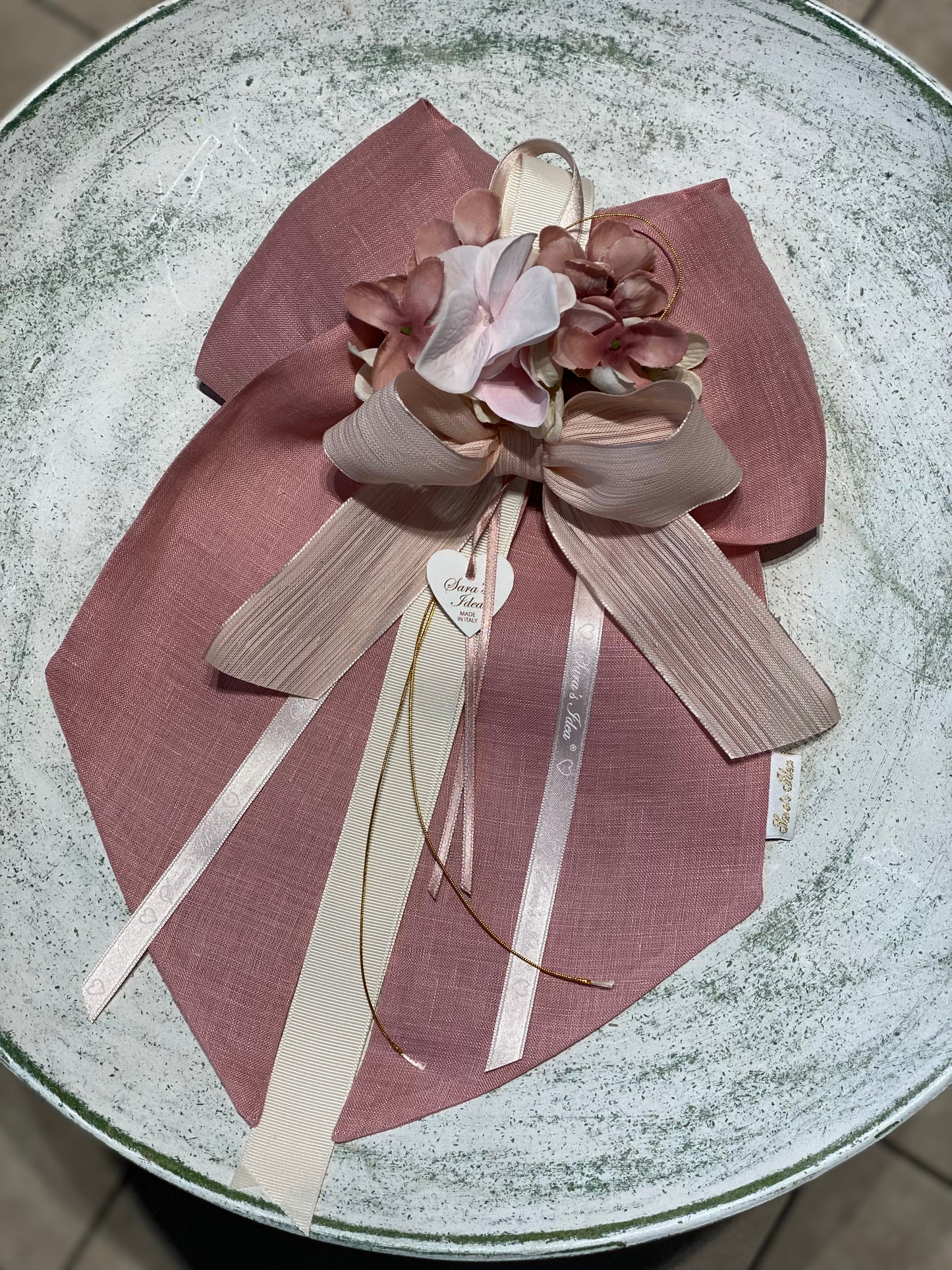 Sara’s Idea fiocco Rosa antico