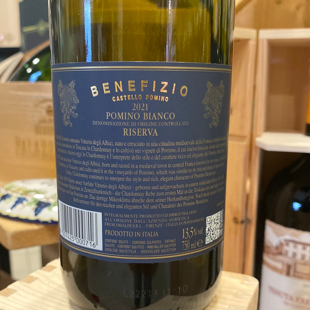 VINO BIANCO POMINO RISERVA DOC “BENEFIZIO” CL75