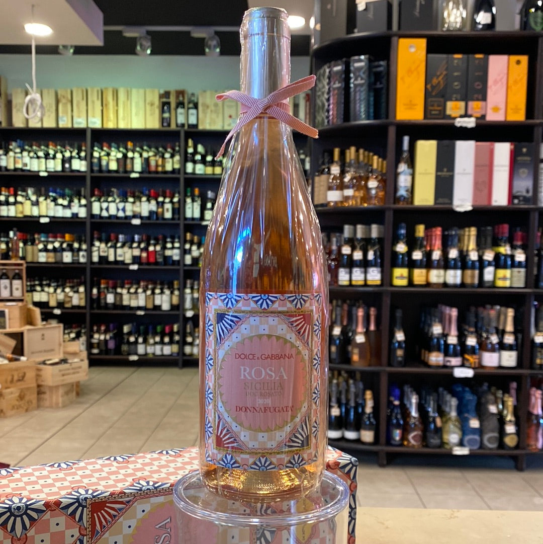 VINO DONNA FUGATA ROSA DOC ROSATO DOLCE GABBANA 2022 CL75