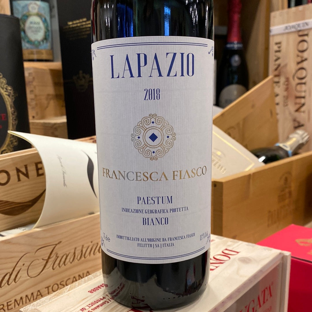 VINO FRANCESCA FIASCO LAPAZIO IGT PAESTUM BIANCO CL 75