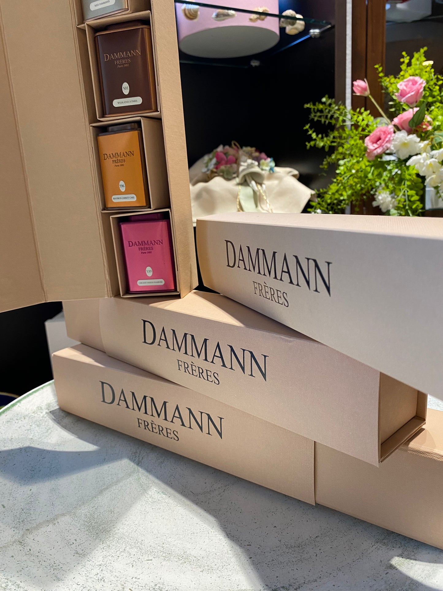 DAMMANN FRÈRES Cofanetto IRIS