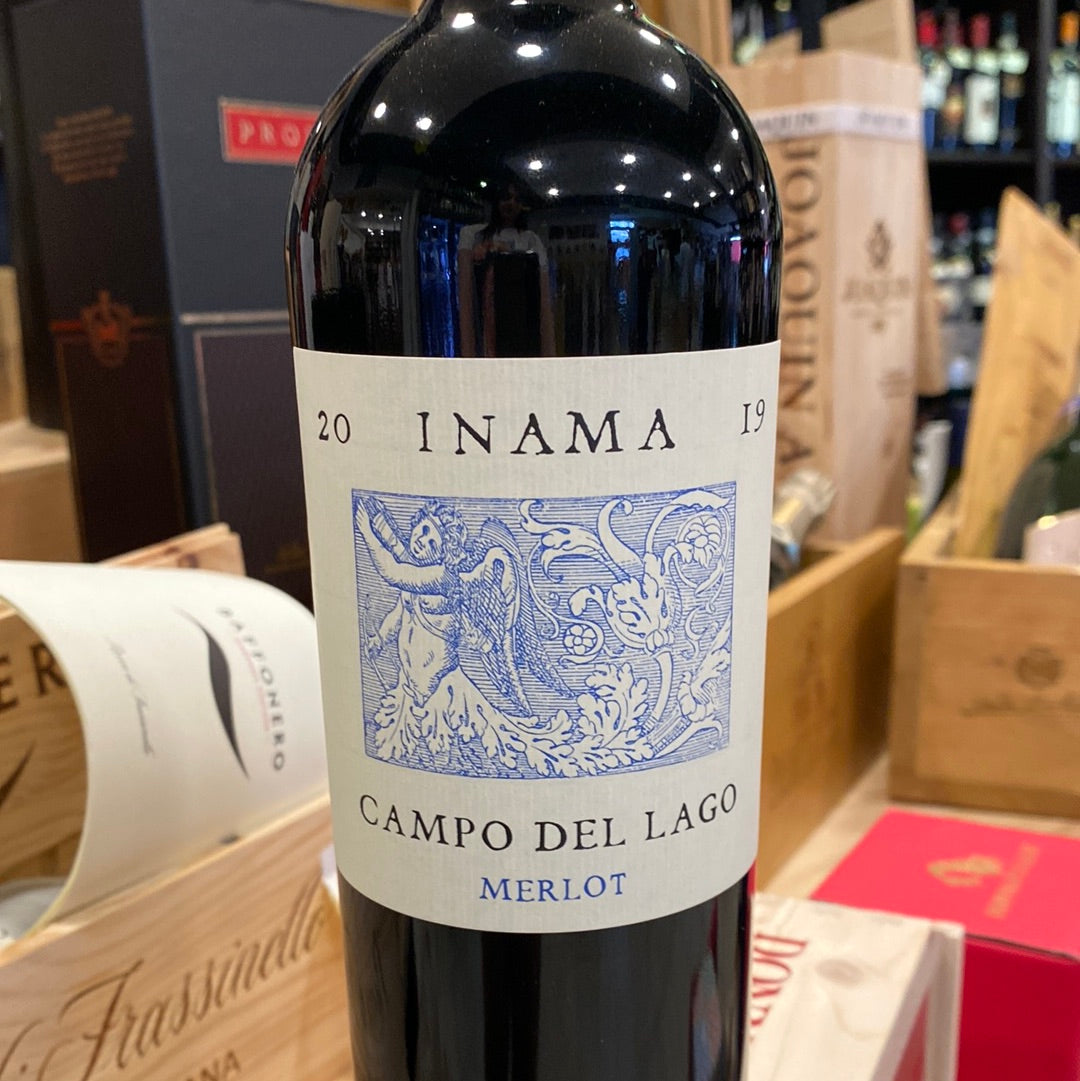 VINO INAMA CAMPO DEL LAGO MERLOT 2019