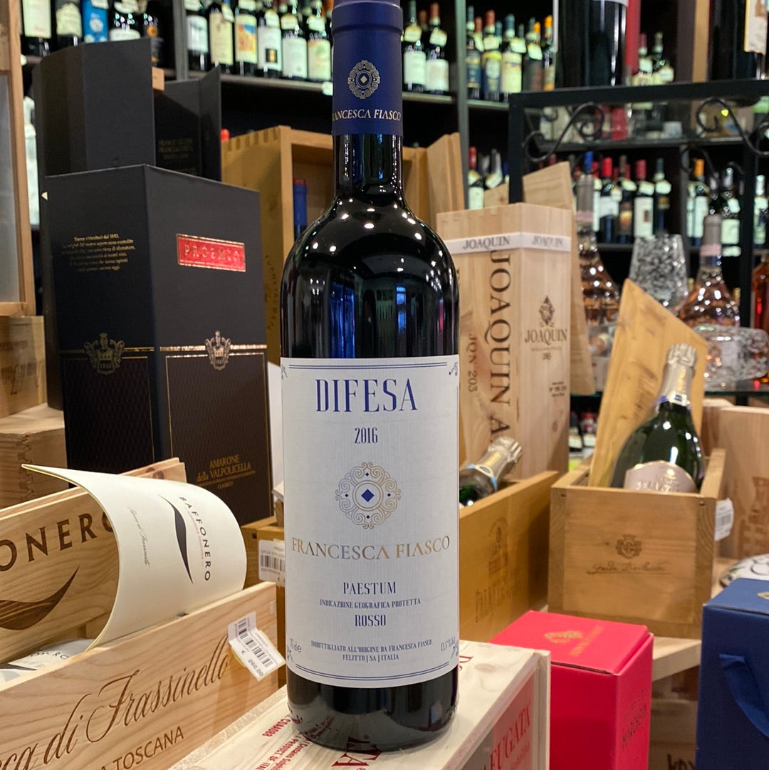 VINO FRANCESCA FIASCO “DIFESA” Paestum IGP ROSSO cl 75
