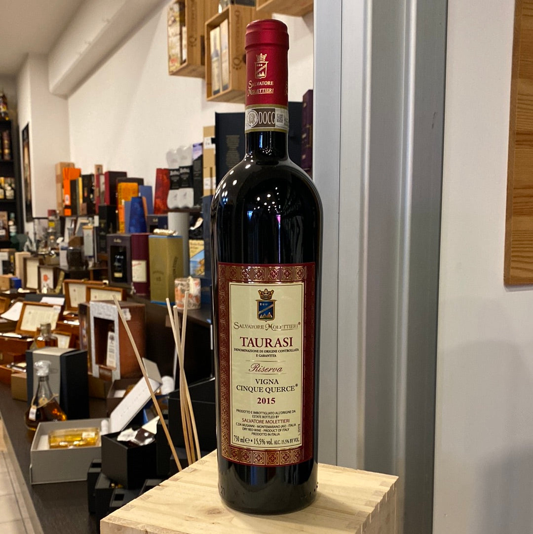 VINO MOLETTIERI TAURASI RISERVA 2015 CL 75