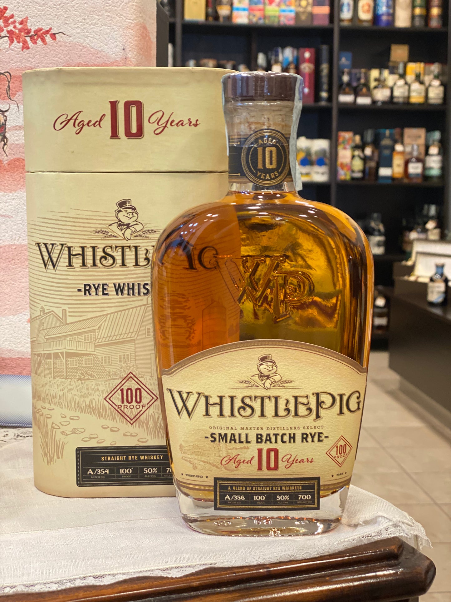 WHISTLEPIG SMALL BATCH RYE WHISKEY 10yo CL70