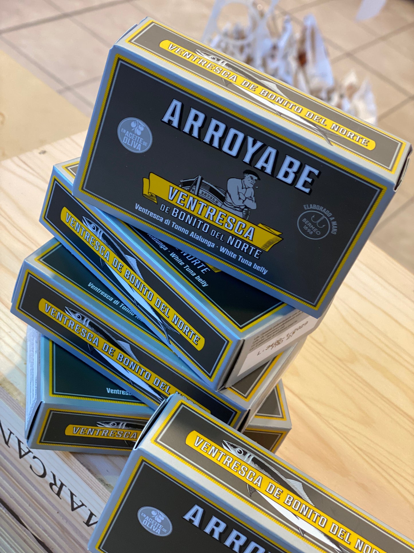Tonno Ventresca “ARROYABE” in olio di oliva 111g