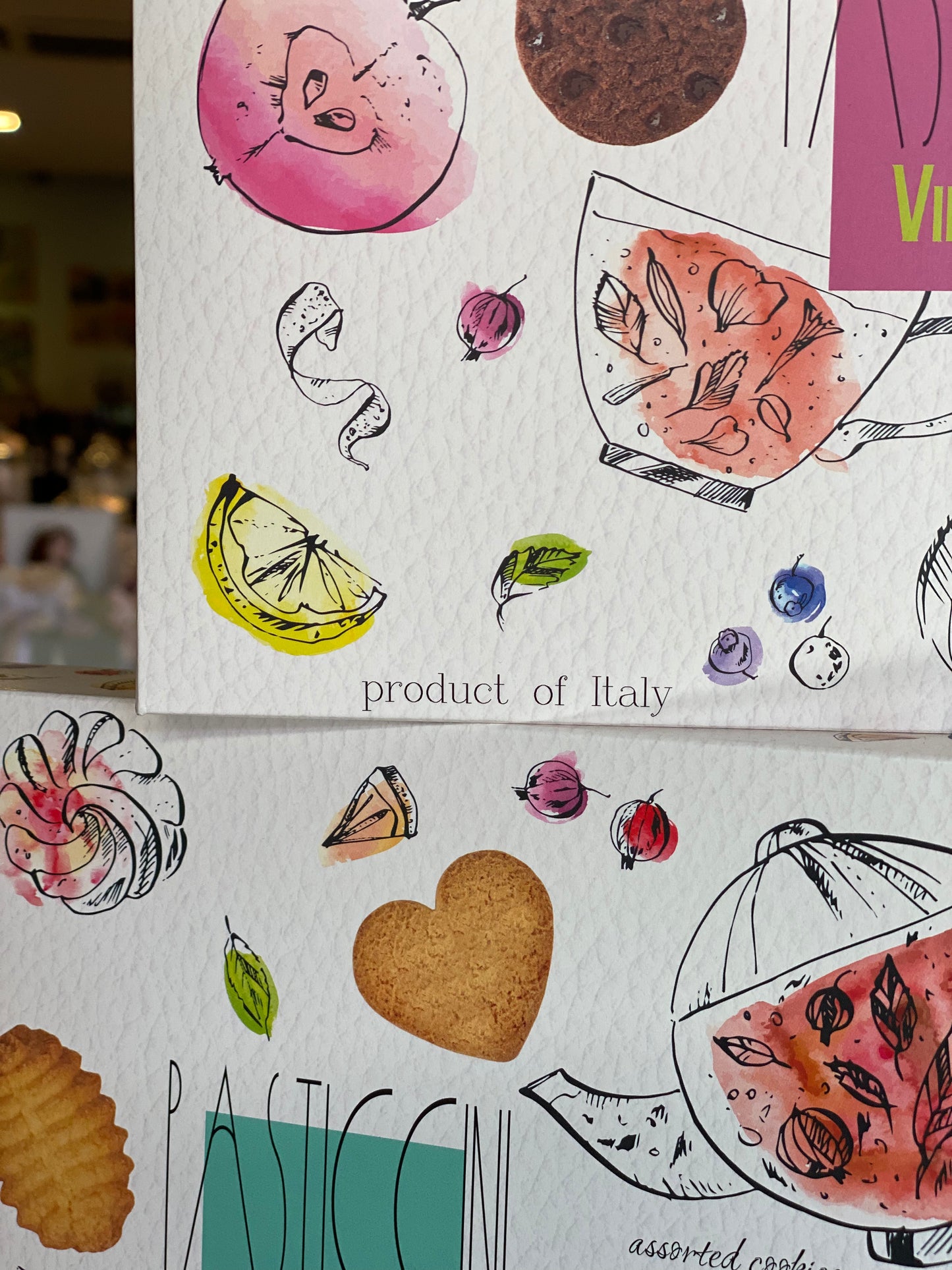 Biscotti “VIRGINIA” box Tea Time 180g Assortiti