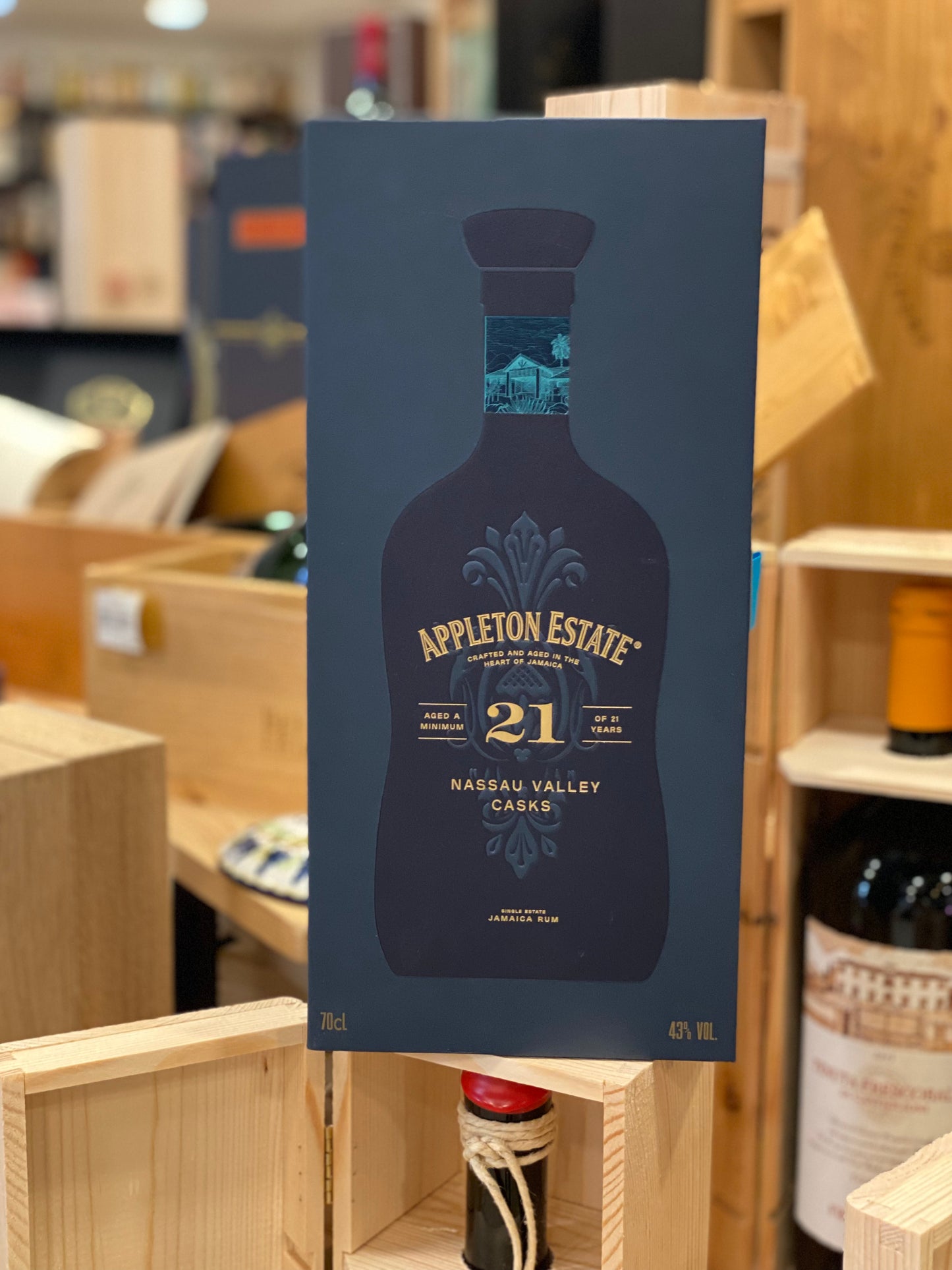 LIQ. RUM APPLETON ESTATE 21yo NASSAU VALLEY CASKS