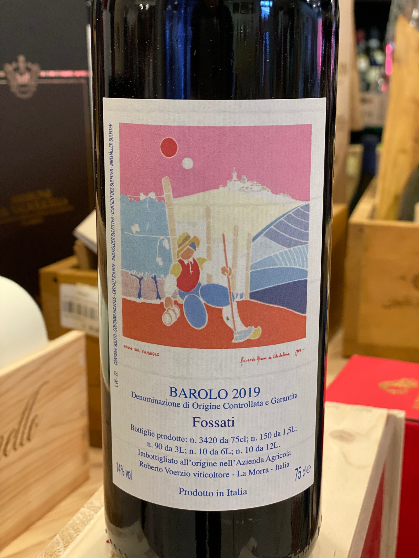 VINO BAROLO DOCG ROBERTO VOERZIO FOSSATI 2019 CL75