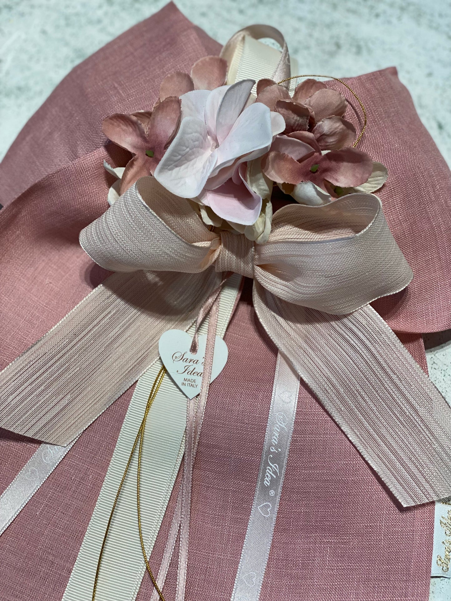Sara’s Idea fiocco Rosa antico