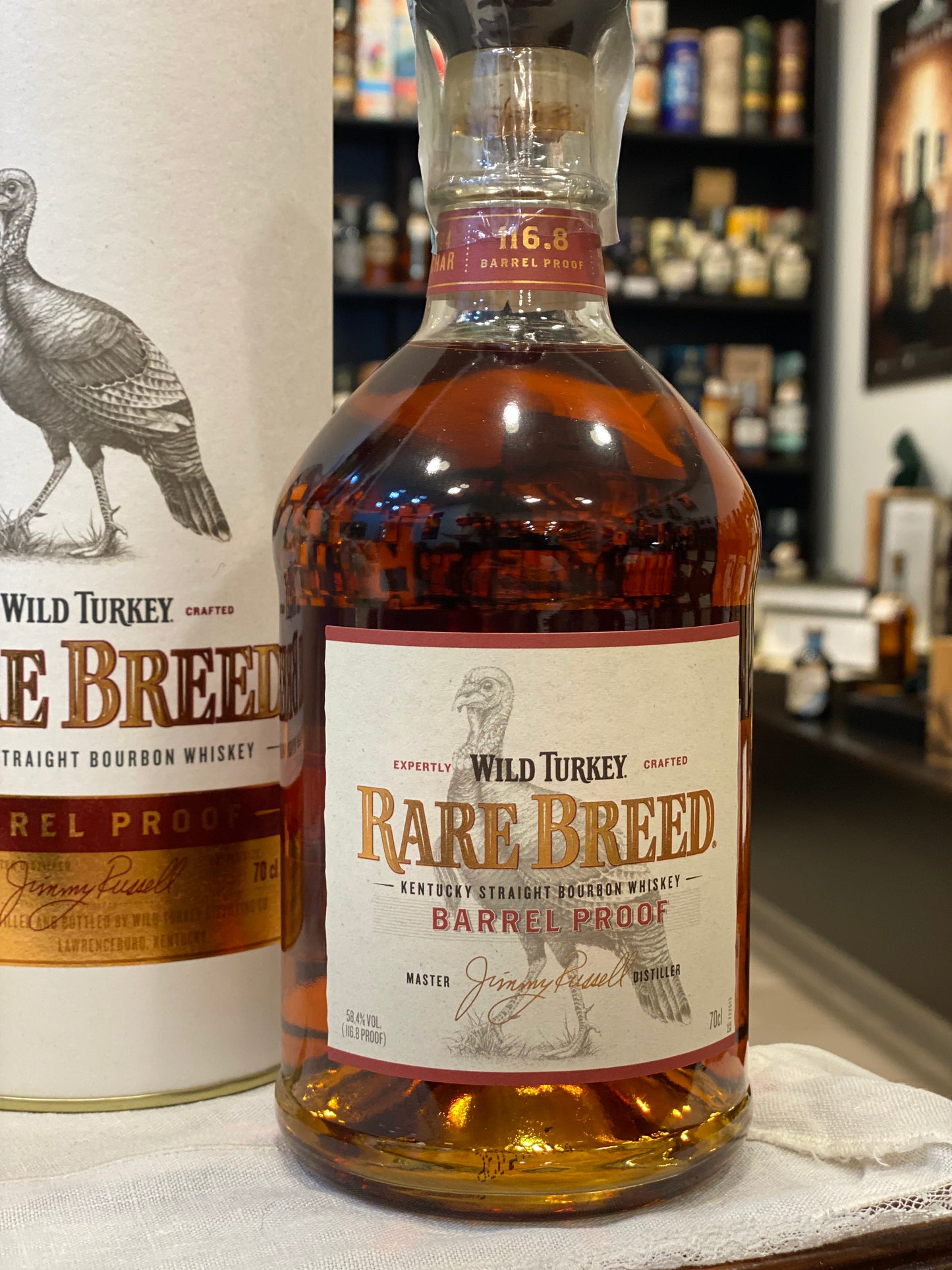 LIQ. Whiskey WILD TURKEY RARE BREED CL 70