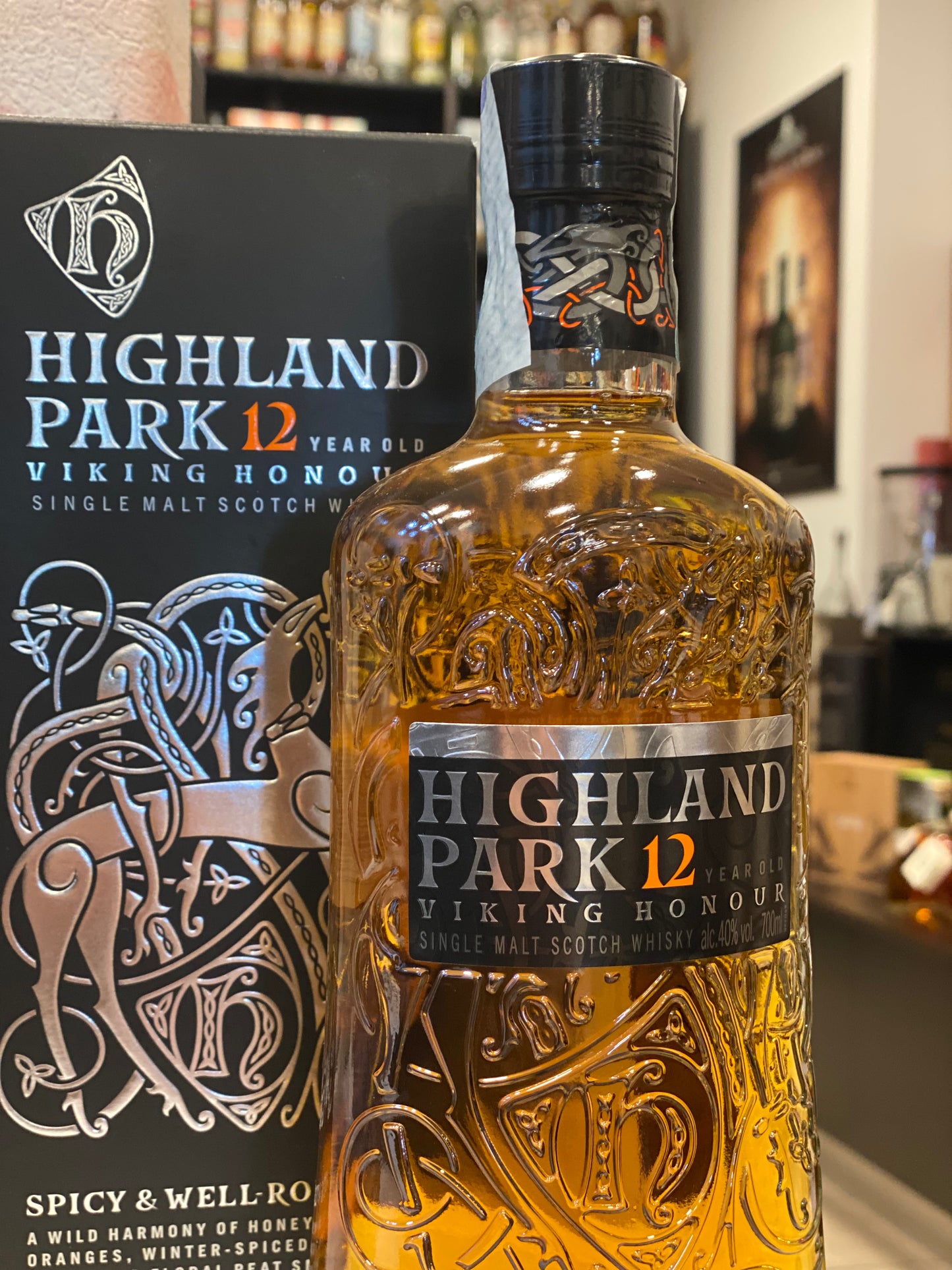 LIQ. WHISKY HIGHLAND PARK 12 YO CL 70