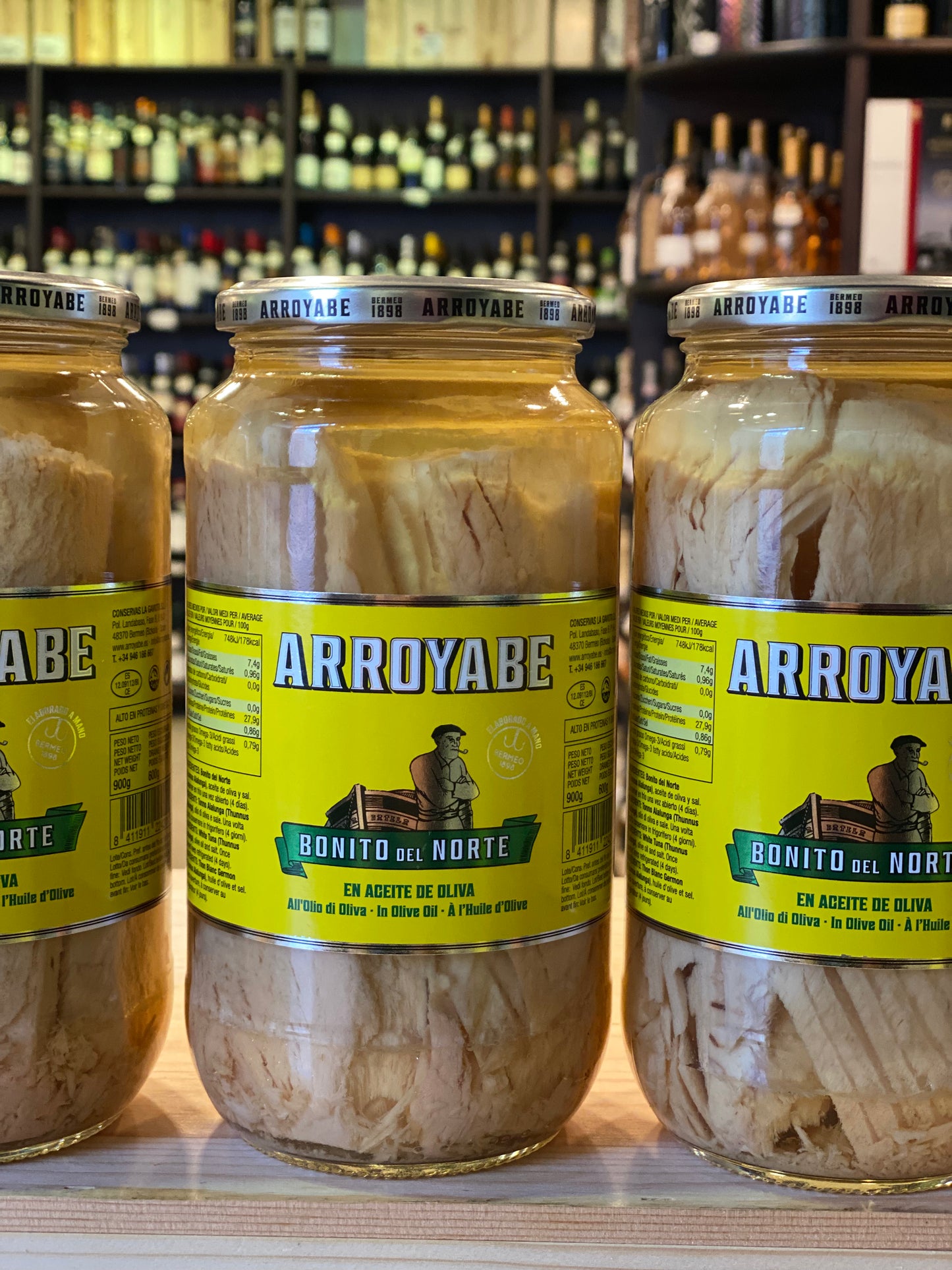 Tonno “ARROYABE” Bonito del Norte in olio di oliva 900g