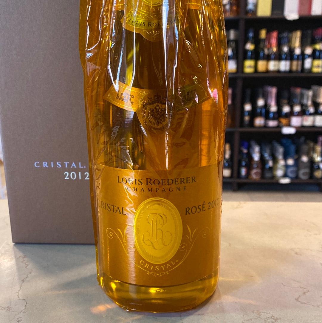 CHAMP. CRISTAL LOUIS ROEDERER BRUT MILLESIME ROSE AST. CL 75