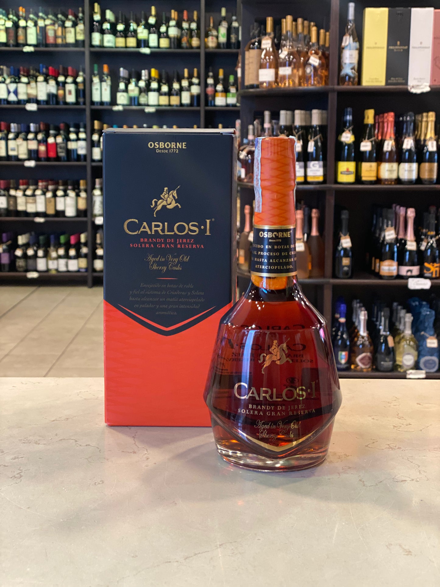 LIQ. BRANDY CARLOS I CL 70