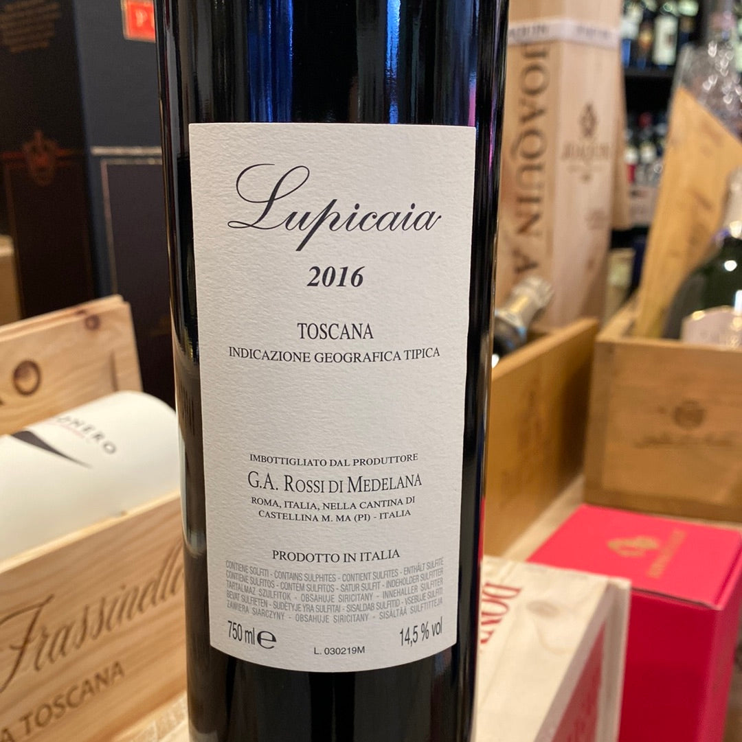 VINO LUPICAIA 2016 CL 75