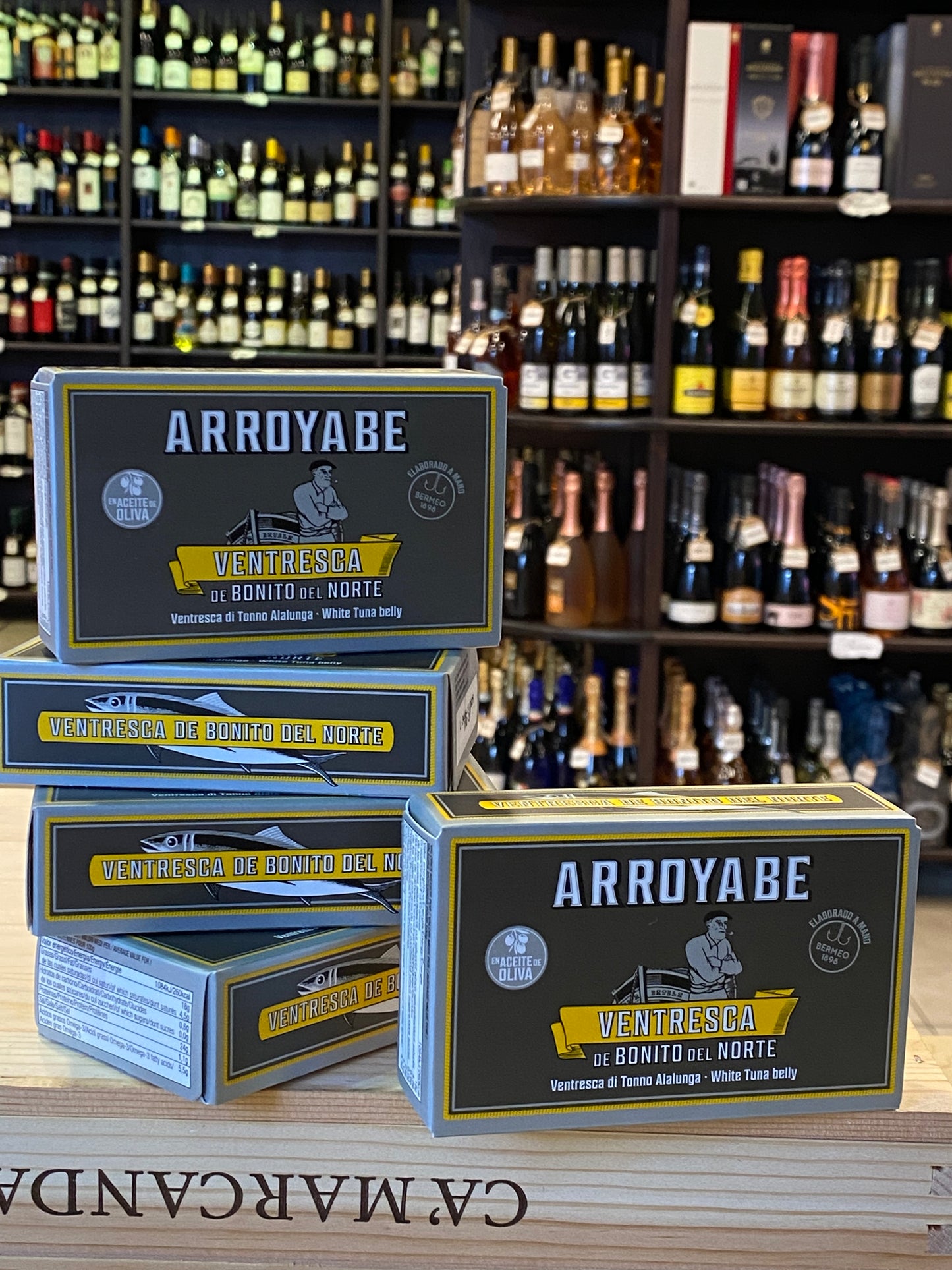 Tonno Ventresca “ARROYABE” in olio di oliva 111g