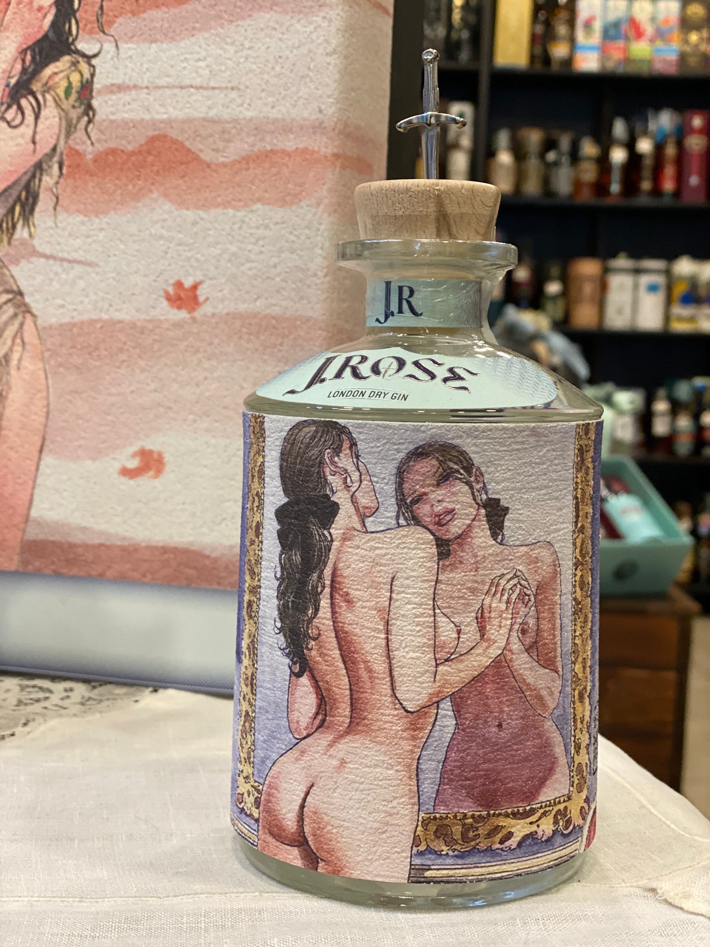 LIQ. GIN LONDON DRY GIN “ J.ROSE” CL. 70